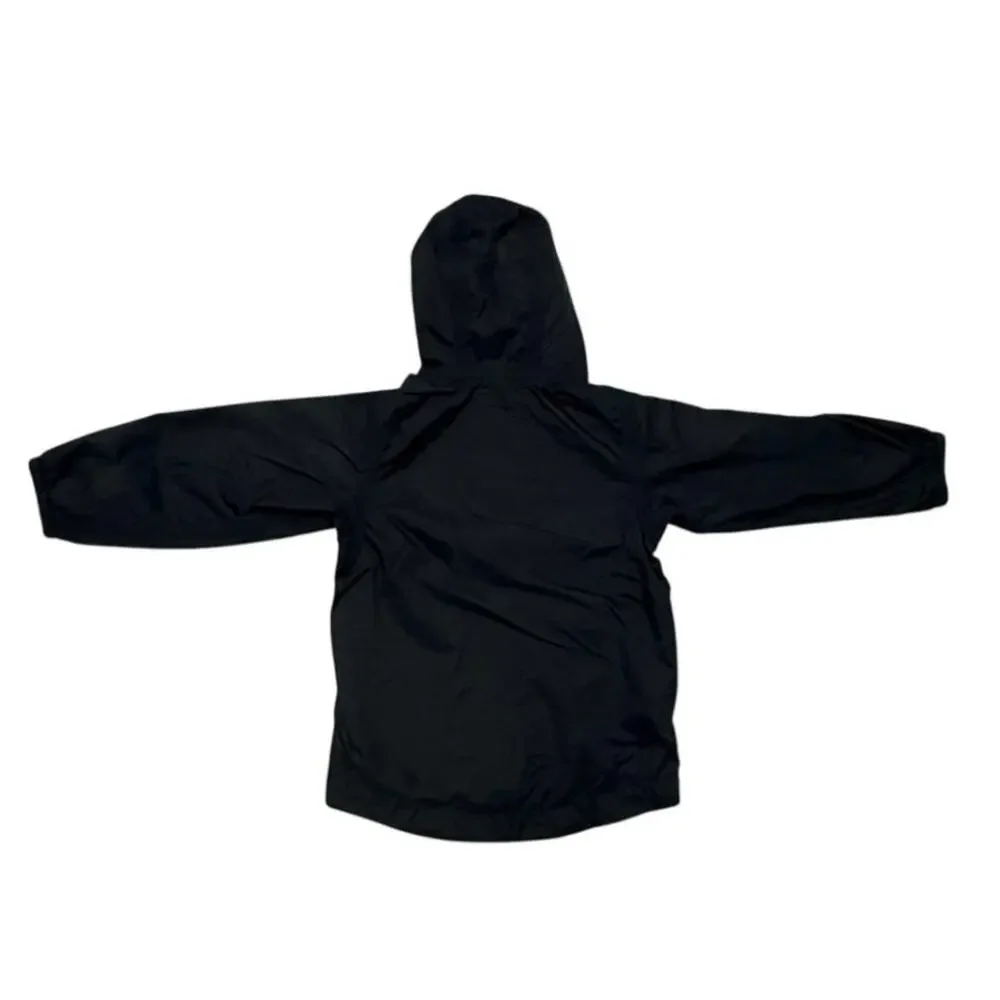 The North Face Toddler 2T Black Full Zip Hooded Fleece Jacket